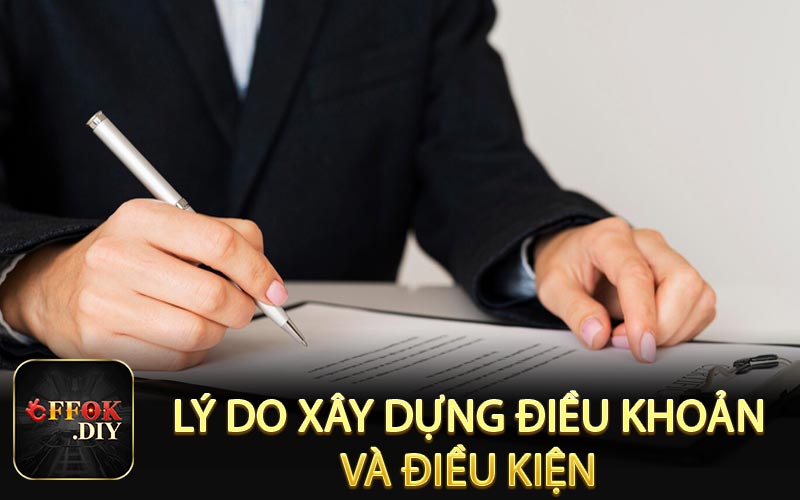 Lý do xây dựng điều khoản và điều kiện