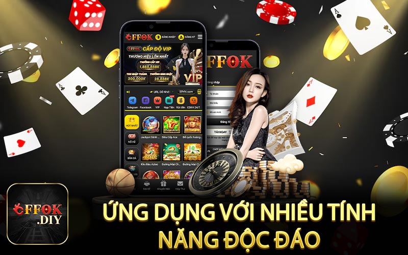 Ứng dụng với nhiều tính năng độc đáo
